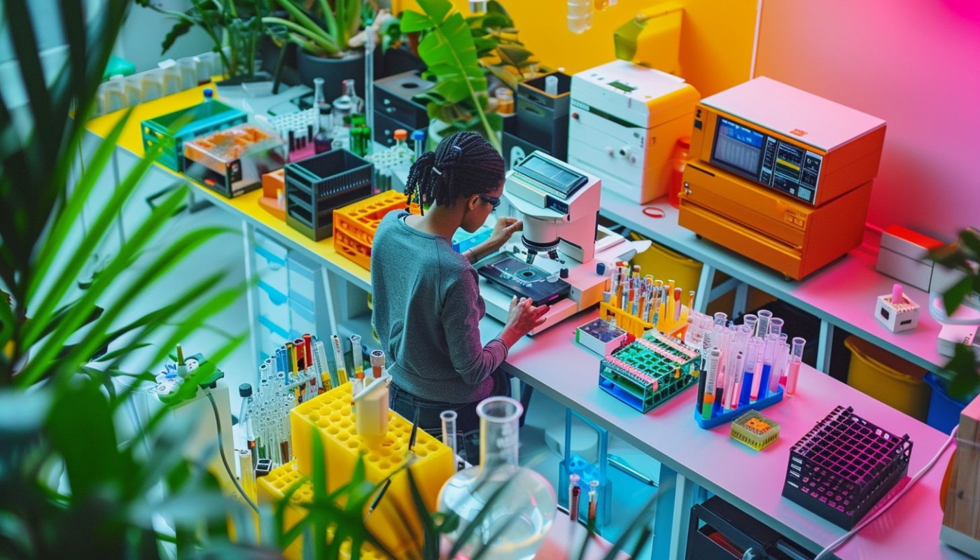 Exploration du joli lab: lieu de création et d'innovation